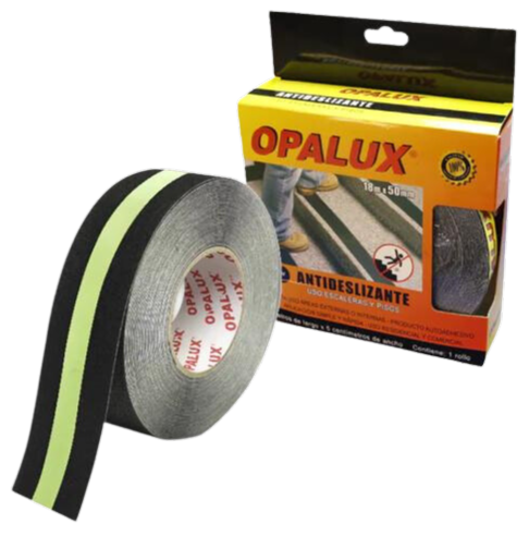 CINTA ANTIDESLIZANTE NEGRO FOTOLUMINISCENTE